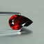 1.60 ct  Pear Cut (9.48 x 5.89 mm) 100% Natural Orangy Red Spessartite Garnet