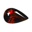 2.12 ct  Pear Cut (10.01 x 6.26 mm) 100% Natural Orangy Red Spessartite Garnet