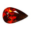 1.01 ct  Pear Cut (8.06 x 5.16 mm) 100% Natural Orangy Red Spessartite Garnet