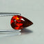 1.01 ct  Pear Cut (8.06 x 5.16 mm) 100% Natural Orangy Red Spessartite Garnet