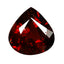 1.40 ct  Pear Cut (6.87 x 6.83 mm) 100% Natural Orangy Red Spessartite Garnet