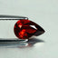 1.16 ct  Pear Cut (8.20 x 5.28 mm) 100% Natural Orangy Red Spessartite Garnet
