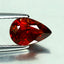1.60 ct  Pear Cut (8.49 x 5.74 mm) 100% Natural Orangy Red Spessartite Garnet