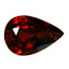0.81 ct  Pear Cut (7.37 x 5.01 mm) 100% Natural Orangy Red Spessartite Garnet