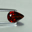 0.81 ct  Pear Cut (7.37 x 5.01 mm) 100% Natural Orangy Red Spessartite Garnet