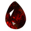 2.28 ct  Pear Cut (9.23 x 6.89 mm) 100% Natural Orangy Red Spessartite Garnet