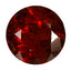 1.91 ct  Round Cut (7.09 x 7.00 mm) 100% Natural Orangy Red Spessartite Garnet