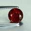 1.91 ct  Round Cut (7.09 x 7.00 mm) 100% Natural Orangy Red Spessartite Garnet