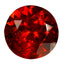 0.81 ct  Round Cut (5.41 x 5.39 mm) 100% Natural Orangy Red Spessartite Garnet