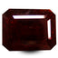 7.73 ct Flashing Octagon Shape (11.41 x 8.76 mm) Orangy Red Spessartine