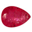 1.74 ct AAA Remarkable Pear Shape (8.73 x 6.45 mm) Red Sapphire Natural