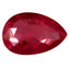 0.64 ct AAA Exquisite Pear Shape (6.78 x 4.42 mm) Red Sapphire Natural