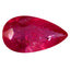 0.71 ct AAA Stunning Pear Shape (7.61 x 4.21 mm) Red Sapphire Natural