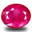 1.18 ct Resplendent Oval (7.22 x 5.27 mm) Red Sapphire Natural Loose
