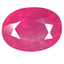 0.90 ct Fantastic Oval (6.40 x 4.81 mm) Pinkish Red Sapphire Genuine