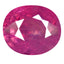 1.03 ct Amazing Oval (5.86 x 5.09 mm)Pinkish Red Sapphire Genuine