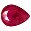 1.05 ct Spectacular Pear(7.88 x 5.82 mm)Pinkish Red Sapphire Genuine