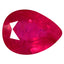 0.56 ct Super-Excellent Pear (5.35 x 4.04 mm) Pinkish Red SapphireStone