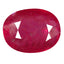 0.89 ct AAA Incomparable Oval (6.74 x 5.22 mm)Red Sapphire Natural