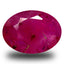 0.82 ct Shimmering Oval (6.49 x 4.95 mm)Red Sapphire Natural Loose