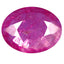 1.06 ct Topnotch Oval Shape (7.55 x 5.92 mm) Red Sapphire Natural Loose