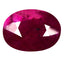 1.27 ct Sparkling Oval (7.47 x 5.53 mm)Red Sapphire Natural Loose