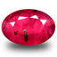 0.61 ct Great looking Oval Shape (5.95 x 4.10 mm) Red Sapphire Natural