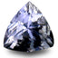 0.86 ct AA+ Lovely Trillion (5.76 x 5.65 mm) Bluish Violet Tanzanite