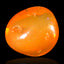 1.13 ct Elegant Fancy Cabochon (6.95 x 6.59 mm) Un-Heated Red Fire Opal