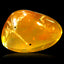 1.60 ct Fancy Cabochon (8.83 x 5.90 mm) Yellowish Orange Orange Fire Opal