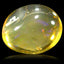 1.05 ct Fancy Cabochon (6.98 x 5.32 mm) Un-Heated Natural Orange Fire Opal
