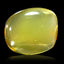 0.84 ct Fancy Cabochon (7.49 x 6.22 mm) Yellowish Orange Orange Fire Opal
