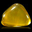 1.47 ct Fancy Cabochon (8.57 x 6.86 mm) Yellowish Orange Orange Fire Opal