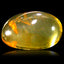 1.39 ct Fancy Cabochon (8.10 x 5.40 mm) Yellowish Orange Orange Fire Opal