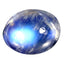 2.35 ct Splendid Oval Cabochon (9.19 x 7.24 mm) Natural Rainbow Blue Moonstone