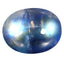 2.51 ct Phenomenal Oval Cabochon (9.02 x 7.02 mm) Natural Rainbow Blue Moonstone