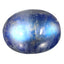 2.43 ct Stunning Oval Cabochon (9.04 x 7.10 mm) Natural Rainbow Blue Moonstone