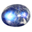 1.91 ct Topnotch Oval Cabochon (9.01 x 7.09 mm) Natural Rainbow Blue Moonstone