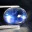 2.36 ct Impressive Oval Cabochon (9.02 x 7.05 mm) Natural Rainbow Blue Moonstone