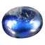 2.10 ct Marvelous Oval Cabochon (9.06 x 7.05 mm) Natural Rainbow Blue Moonstone