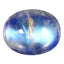 2.58 ct Superb Oval Cabochon (8.86 x 7.16 mm) Natural Rainbow Blue Moonstone