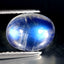 2.38 ct Supreme Oval Cabochon (9.05 x 7.10 mm) Natural Rainbow Blue Moonstone