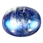 2.12 ct Lovely Oval Cabochon (9.06 x 7.11 mm) Natural Rainbow Blue Moonstone