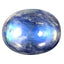 2.40 ct Oval Cabochon (9.13 x 7.23 mm) 100% Natural Rainbow Blue Moonstone