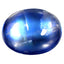 2.08 ct Oval Cabochon (9.03 x 7.07 mm) 100% Natural Rainbow Blue Moonstone
