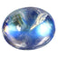 2.80ct Fantastic Oval Cabochon (10.08 x 8.09 mm) Natural Rainbow Blue Moonstone
