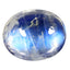 3.53 ct Oval Cabochon (10.18 x 8.21 mm) 100% Natural Rainbow Blue Moonstone