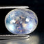 3.07 ct Oval Cabochon (10.22 x 8.23 mm) 100% Natural Rainbow Blue Moonstone