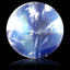 1.90 ct Gorgeous Round Cabochon(7.12 x 7.11 mm)Rainbow Blue Moonstone