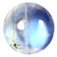 1.28 ct Romantic Round Cabochon(7.03 x 6.97 mm)Rainbow Blue Moonstone